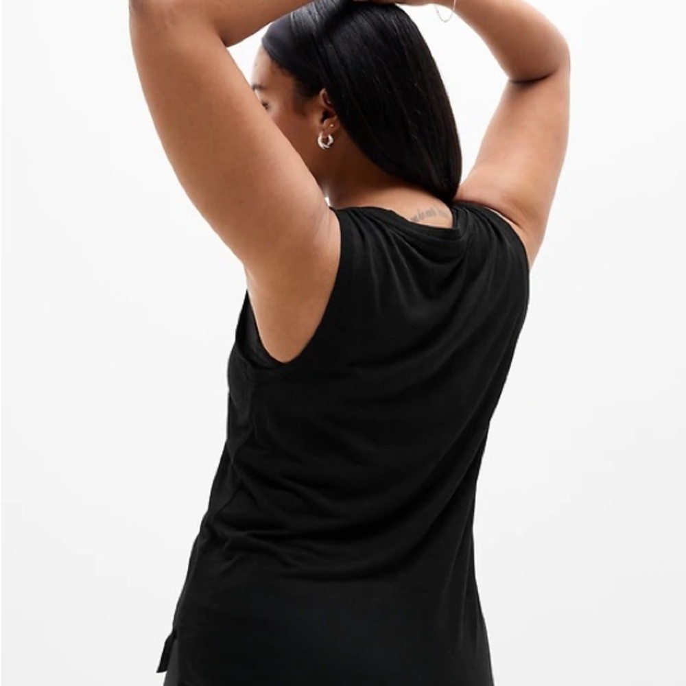 Athleta Black Sleeveless Top